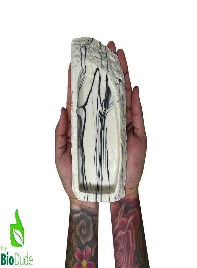 BIODUDE The Bio Dude Medium Rock Water Bowl - Looks Natural and Easy to Clean! Great for Small Snakes, Lizards, Frogs and Tarantulas - Image 2